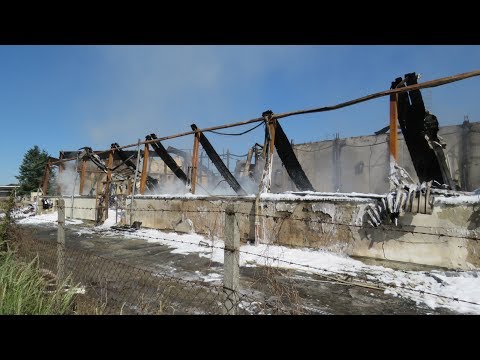 Posledice požara v industrijski coni Ljutomer