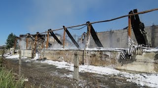 Posledice požara v industrijski coni Ljutomer