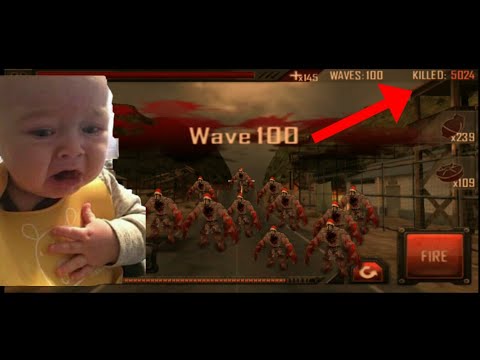 Wave 100 | KILlED : 5000+ | Zombie roadkill 3D | 😱😱😱