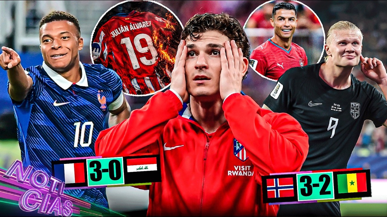 Explota Atleti vs Julián; "500m o nada" | Dobletes de Mbappé y Haaland | "Portugal da miedo"