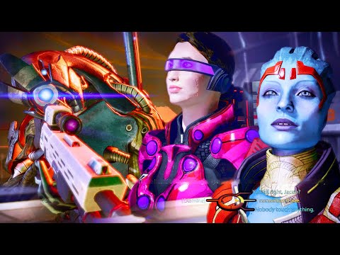 Mass Effect 2 Mods 99, Derelict Reaper IFF: Legion; Samara on dragon's teeth, Husk spikes