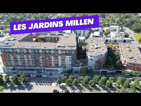 Les Jardins Millen, Visite guiado de um condomínio residencial para retratos, Ahuntsic, Montreal