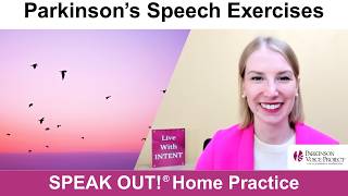 Parkinson’s Speech Exercises: MIGRATION SEASON