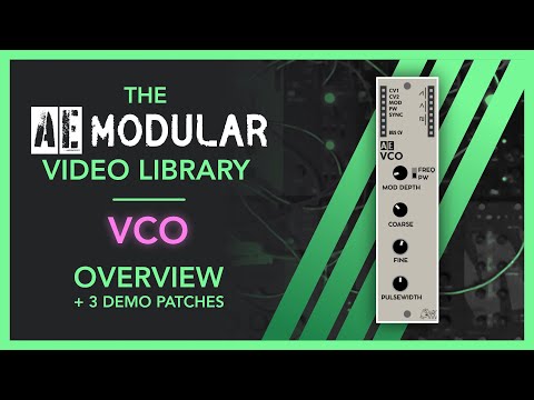 The AE Modular Video Library - VCO