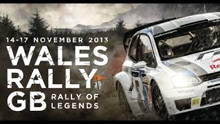 preview picture of video 'Wales Rally GB 2013 - Chirk Castle SS15 & 16'