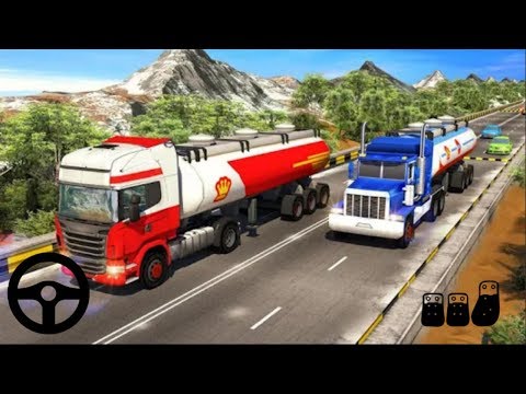 Oil Tanker Truck Driving 2018 - Euro Truck Oil Cargo Transport | Android Gameplay FHD
