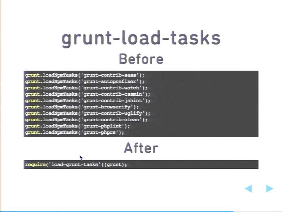 DrupalCon Austin 2014: GETTING STARTED WITH GRUNT FOR BETTER FRONTEND OPS