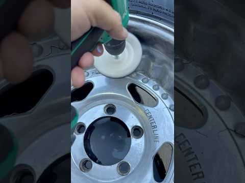 DIY Polishing vintage Centerline Aluminum Wheels #automobile #truck #detailing