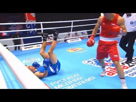 Preliminaries (75kg)  BARTL Milos (CZE) vs OSTROUMOV Mikhael (ISR) /AIBA World 2019