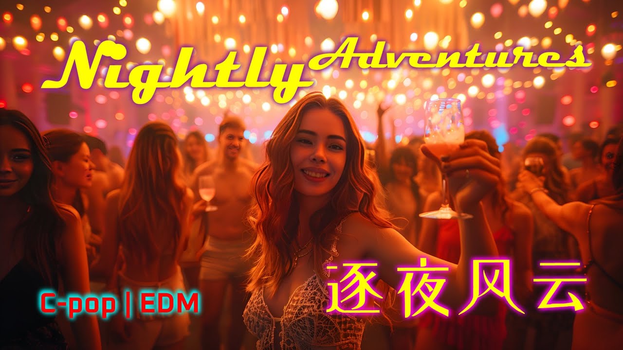 ❤️ 逐夜风云 (Nightly Adventures) - An Ode to Reckless Fun | C-Pop EDM | AI Music
