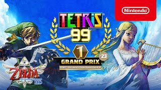 Nintendo TETRIS 99 x The Legend of Zelda: Skyward Sword HD: ¡un Grand Prix de altos vuelos! anuncio