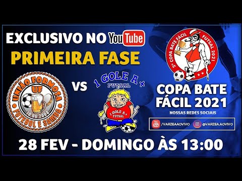 União Formosa FS x 1 Gole a + FS - 2ª Copa Bate Fácil 2021
