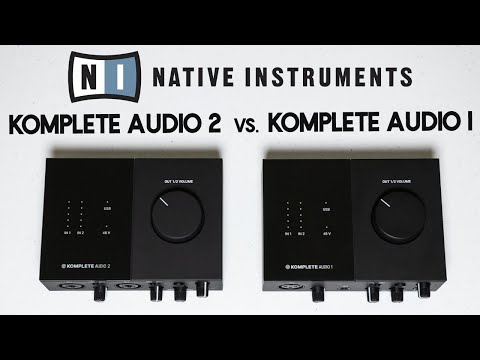 Native Instruments Komplete Audio 1 vs. Komplete Audio 2 [Comparison & Sound Test]