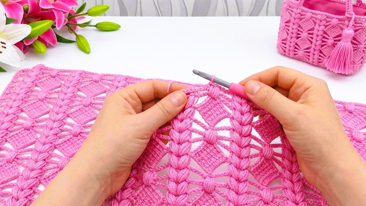 Farklı ve kolay ❇️Tunus işi örümcek 🦺 Yelek 🧣Atkı 🥼hırka  modeli  #crochet #yelekörnekleri