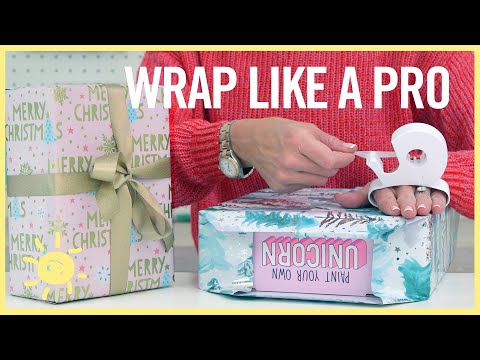 Tricks to WRAP THE PERFECT GIFT in less than 1 Minute!