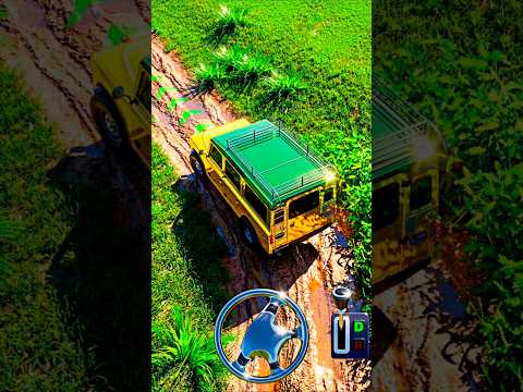 Offroad Real Jeep Driving 3D Run #10 #shorts #viral #games