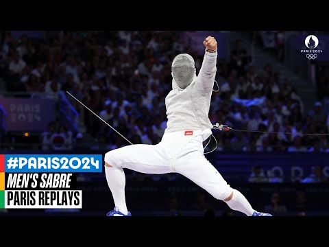 Oh Sang-uk takes men's sabre GOLD! 🥇🤺 | Paris Replays