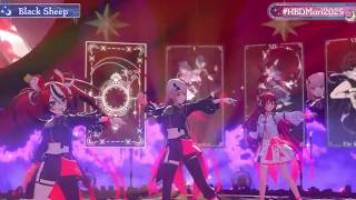 Calli, IRyS & Bae (CHADCAST) Sing Black Sheep 【Calli 3DLIVE BDAY 2025】