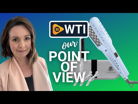 Voloom Classic 1-½” Inch Professional Volumizing Ceramic Hair Iron - WTI product video review