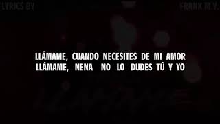 Maikel DeLaCalle - Llamame (Lyrics/Letra)