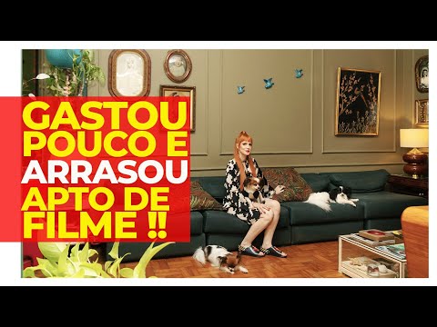 DECORAÇÃO BAIXO CUSTO CHEIA DE IDEIAS DE DECOR - TEM ATÉ BANHEIRA NA COZINHA!  APARTAMENTO DE FILME!