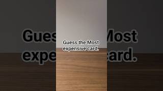 Guess Which Pokemon Card Is The Most Expensive!