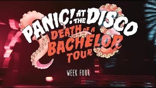 Panic! At The Disco - Death Of A Bachelor Tour (Week 4 Recap)