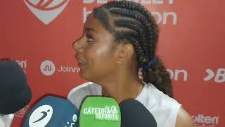 Katielle Alonzo 🇩🇴🏐: “Natalia Málaga nos mandó a la mie…., algunas se sintieron mal, pero ayudó” 