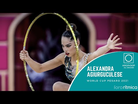 Alexandra Agiurguculese (aro/hoop) - World Cup Pesaro 2021