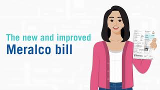 The new and improved Meralco Bill