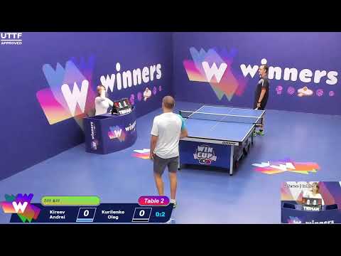 WINners CUP table 2  27.08  Kireev Andrei - Kurilenko Oleg   16:30
