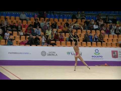 Ekaterina Selezneva  (RUS)  hoop  Grand Prix  Moscow 2017