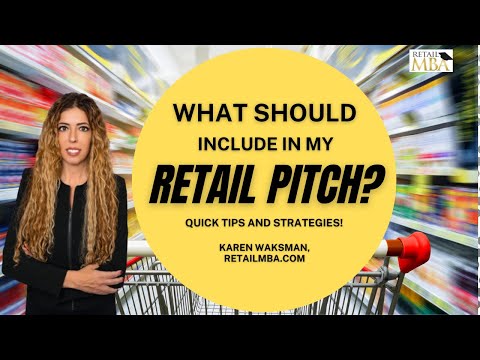 ✅ Pitching Products to Retailers  - How to get your product in stores