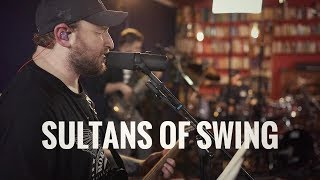 drummer making his own delay with hi hat. He's a 10/10 in every song/medley and extremly taste（00:07:25 - 00:09:50） - Sultans of Swing (Dire Straits Cover) - Martin Miller & Josh Smith - Live in Studio