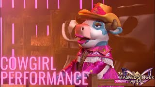 Cowgirl sings What About Me by Shannon Noll | SEASON 5 | THE MASKED SINGER AU