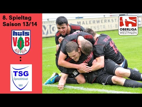 VfB Hüls - TSG Sprockhövel (03.10.2013, 8.Spieltag Oberliga Westfalen Saison 2013/14)