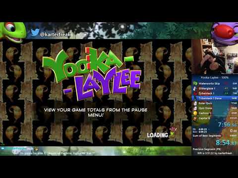 Yooka-Laylee 100% (PC) - 3:48:18 [Former World Record]