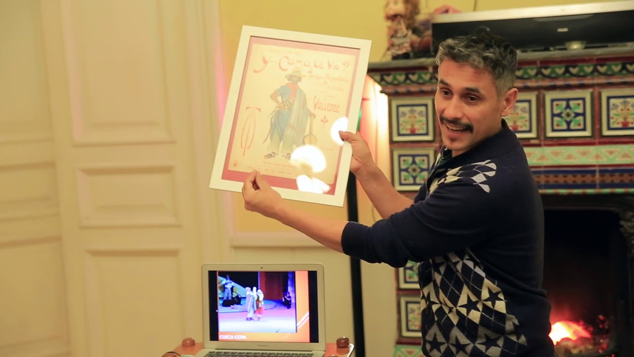 Video thumbnail for Фрагмент встречи с Jesús Gorgone (Arg) в центре танца Тангомания 28.11.2020