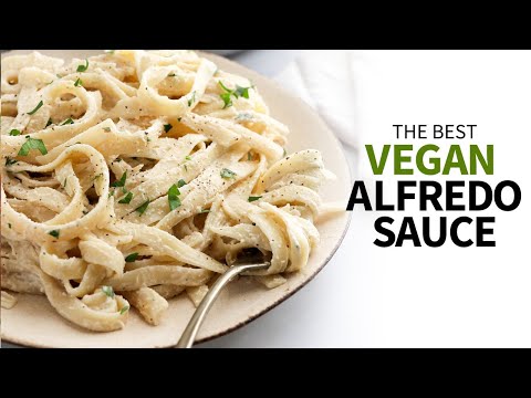 BEST VEGAN ALFREDO | Dairy-free Pasta Sauce