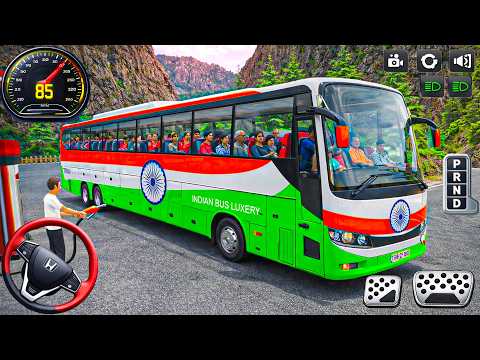 New Indian Realistic Bus Simulator: Passenger bus coach driving adventure - bus android gameplay