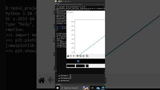 how to install matplotlib in python #shorts #python #matplotlib