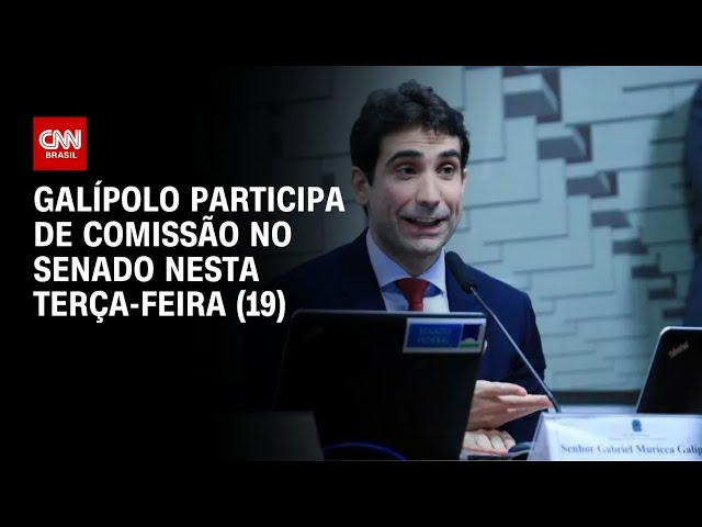 Comissão de Assuntos Econômicos do Senado deve ouvir Galípolo nesta terça | LIVE CNN