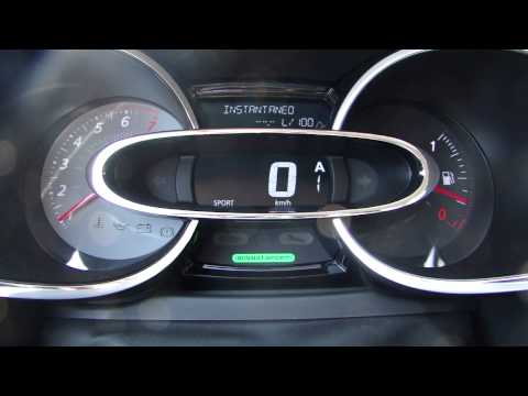 Renault Clio RS. Modelo 2013. Proceso para activar el «Launch Control»