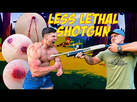 Creating the Worst LESS LETHAL SHOTGUN Injuries of all Time (ft. Kentucky Ballistics)