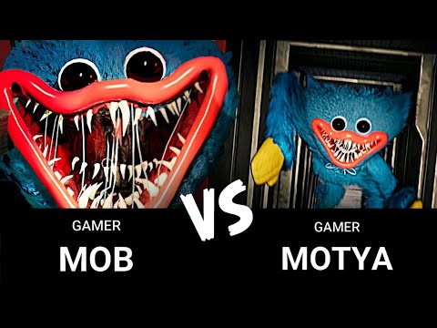 MOB Games VS Motya Games | Who's Jumpscare is BETTER? | Poppy Playtime