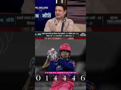 The brilliance of Suryavanshi's explosive batting🙂 #shorts