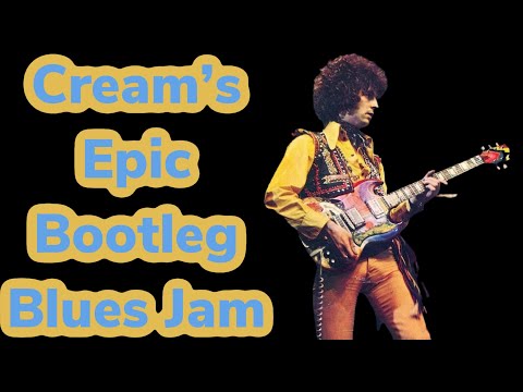 Cream's Epic Bootleg Blues Jam Lesson - Clapton Laying It Down