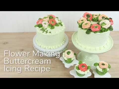 Buttercream Recipe for Flower Making