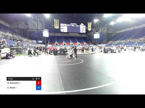 2023 Juniors U.S. Marine Corps Women’s Nationals: Diana Gonzalez vs Shayna Ward: 112 Ibs 7th Place