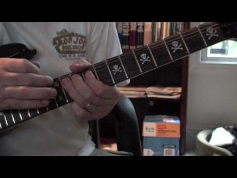 Skid Row 18 and Life Solo lesson